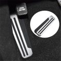 Stainless Steel Car Footrest Pedal Rest Pedals for Nissan March Maxima Juke Pulsar X-trail Qashqai Leaf Sunny Accessories. 