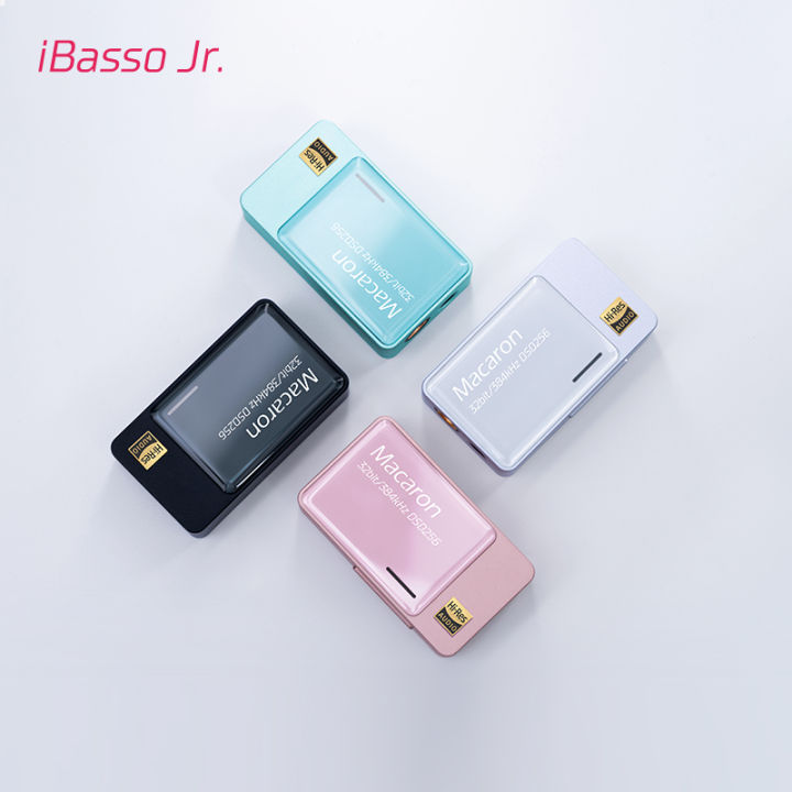 IBasso%20Jr.%20%20Macaron%20HIFI%20Portable%20USB%20DAC%20Headphone%20Amplifier%20CS43131%20Decoder%204.4mm/3.5mm%20PCM%2032bit/384khz%20Native%20DSD%20256x%20-%20Image%202