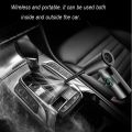 Portable Compressed Air Duster 2 in 1 Air Blower & Vacuum Cleaner Cordless 3 Speed Air Blower for Keyboard Computer Car Cleaning.