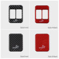 For Subaru BRZ/Toyota GR86 2013-2020 Carbon Fiber Car Interior Center Console Seat Heating Trim Sticker Tuning Decor Accessories. 