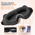 Sleeping Mask Eyepatch Blindfold Light Travel Eye Mask for 3D Sleeping Mask Slaapmasker Night Sleep Patch Portable Eyemask Pad. 