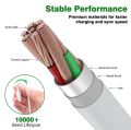 6A USB Type-C Turbo Charging Cable – Supports 33W/65W/120W Fast Charge For Xiaomi Mobile. 