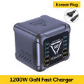 800W GaN Charger USB C Fast Desktop 10-port USB Type C PD3.1 Charger Fast Charging for iPhone 16 15 14  S24  Laptop. 