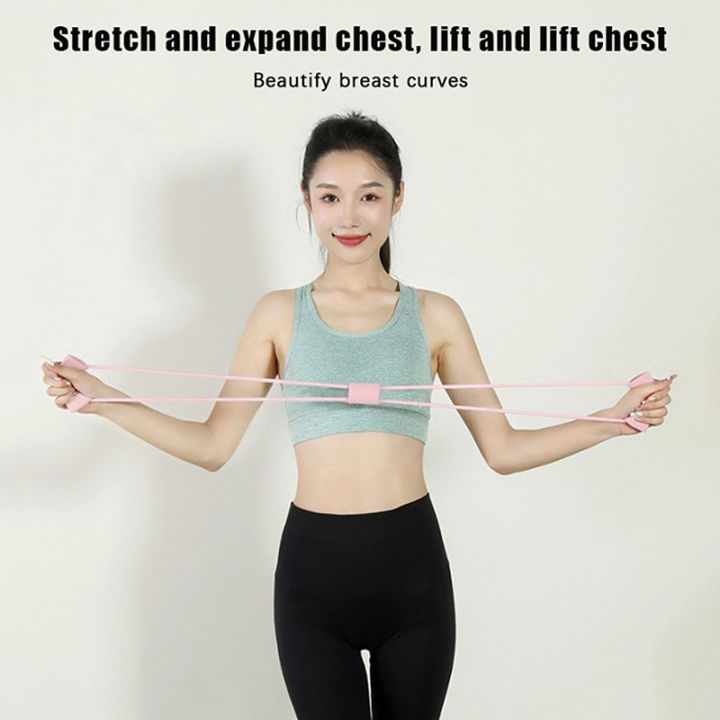 8%20Word%20Chest%20Expander%20Rope%20Resistance%20Bands%20Yoga%20Fitness%20Resistance%20Workout%20Muscle%20For%20Gym%20Exercise%20Fitness%20Rubber%20Elastic%20Bands%20-%20Image%202