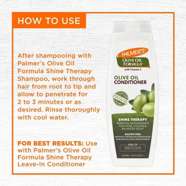 Palmer's%20Olive%20Oil%20Formula%20Shina%20Therapy%20Conditioner%20400ml%20Sulphate%20free%20-%20Image%204