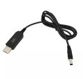 USB Converter Adapter Cable DC 12V PVC USB Boost Line for Router. 