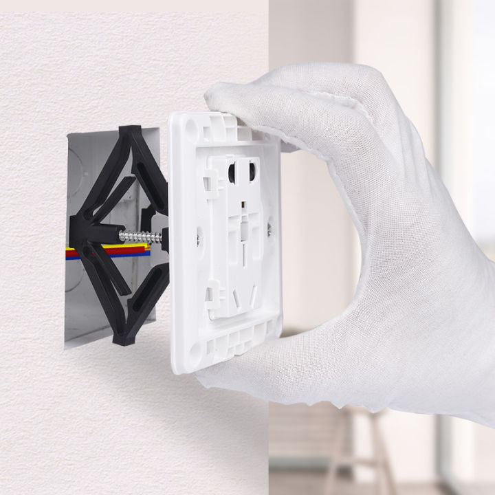 86mm%20Dark%20Box%20Repair%20Screw%20Wall%20Mount%20Electrical%20Plug%20Switch%20Outlet%20Socket%20Repair%20Box%20Support%20Rod%20Bottom%20Cassette%20Repairer%20Kit%20-%20Image%205