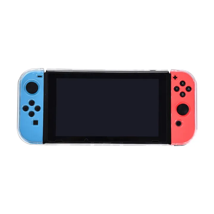 Data%20Frog%20Transparent%20Protective%20Case%20with%20Scratch%20Protection%20for%20Handheld%20Game%20Console%20Clear%20Hard%20Cover%20for%20Switch%20-%20Image%205