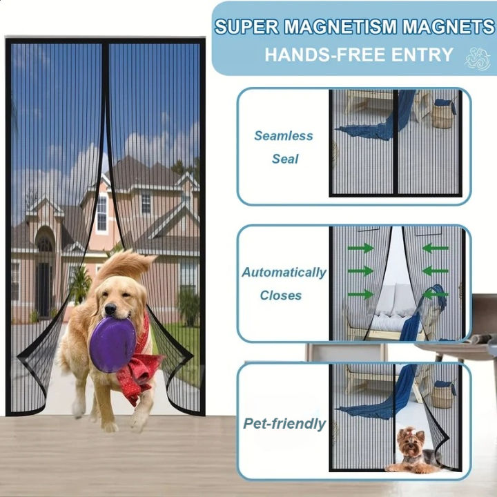 Magnetic%20Screen%20Door,%20Pet%20Friendly,%20Easy%20To%20Install,%20with%20Magnetic%20Door%20Curtain%20for%20Insect%20Control,%20Ventilation,%20and%20Security%20-%20Image%205