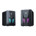Aula N-108 RGB Desktop Gaming Speaker USB 2.0, Volume Control, Sleek Space Saving, Plug an Play

RGB BacklitPower supplier – USBOutput – 3W*2Frequency response – 150Hz-20kHzImpedance – 4 ohmsColor – Black. 