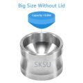 Dental Bone Meal Mixing Bowl Dentistry Implant Instrument Bone Powder Cup Stainless Steel Mixing Bowl Dentist Tools.