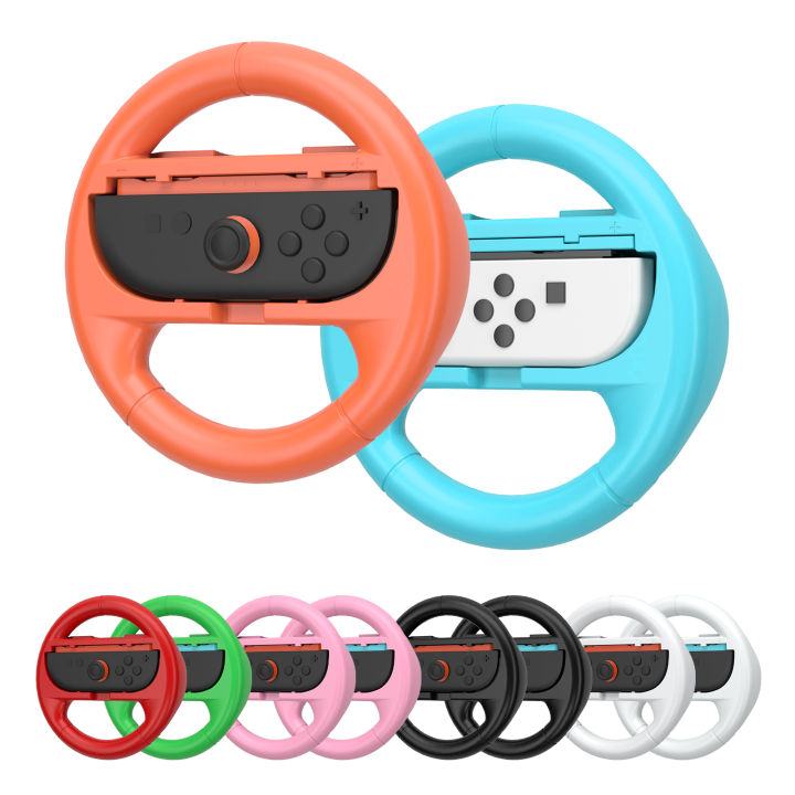 2 Pcs/Set Racing Steering Wheels for Nintendo Switch & Switch Oled ...