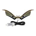 【Limited edition】 Dynamic demon eye light car led decorative light truck front and rear modified usb warning eye light. 