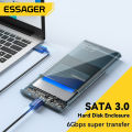 Essager 2.5 inch SATA Box USB 3.0 HDD Enclosure Mobile Hard Drive Cases For SSD 2.5inch  SATA Storage Enclosure Hard Disk Case. 
