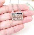 Stainless steel Hand made Love Envelope Letter  Locket for boys And Girls -Top Fashion High Quality Stainless steel Hand Work Design envelope Letter Locket For Men/Women-Best gift For Lovers/Friend Husband wife. 
