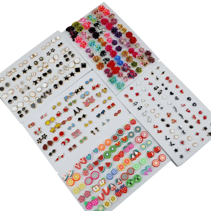 36%20Pairs%20Mixed%20Glue%20Needle%20Earrings%20Set%20with%20Acrylic%20Diamonds%20and%20Pearls%20-%20Image%202