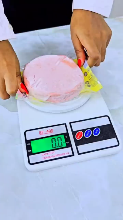 Kitchen Weighing Machine Multipurpose Electronic Weight Scale with Backlit LCD Display for Measuring Food, Cake, Vegetable, Fruit Weighing Scale