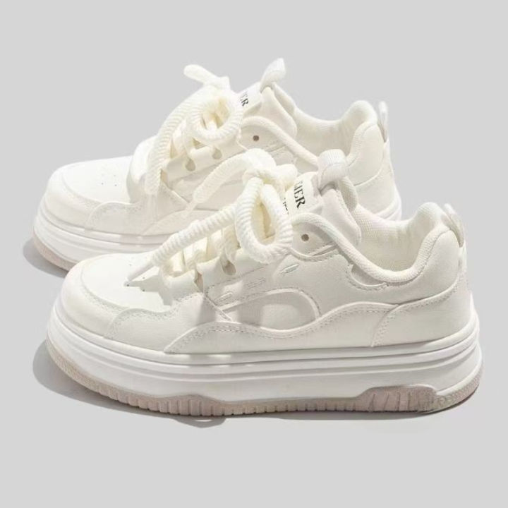Round-toe%20Lace-up%20Casual%20White%20Thick-soled%20Vulcanized%20Shoes%20Seasonal%20New%20Comfortable%20Flat-soled%20Fashion%20Sneakers%20-%20Image%202