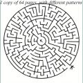 1pc Brain-Boosting Maze Training Book - Engaging Concentration Puzzles for Youngsters, Ideal Educational Gift for Halloween . 