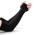 1 Pairs Arm Guard Sleeve with Thumb Hole Protective Sleeve Holders Sun UV Protection Long Arm Cover For Running Fishing Cycling. 