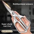 Japanese SK5 Premium Stainless Steel Multi-Functional Kitchen Scissors Strong Chicken bone Cutting Knife Home Use. 