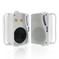 Herdio 3.5‘’ Outdoor Speakers Passive Wired Waterproof 200W 3 Way Premium Mountable Wall Mount Speakers With Superior Sound 2PCS. 