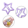 30Pcs Random Colorful Star BB Hairclips Girls  Cute Star Barrettes Women Simple Metal Snap Clip Headdress Hair Jewelry Accessori. 