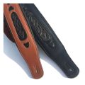 Adjustable Leather Guitar Strap Soft Widen Thicken Durable Shoulder Belt for Electric Acoustic Bass Wooden Guitar 2 Color Option. 