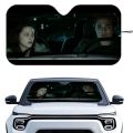 T-Twilight Movie Car Sunshade Curtains Heat-insulating Aluminum FilmReusable Suction Cup Blocks UV Rays Car Sun Visor Protector.