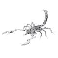 Scorpion 3D DIY Metal Jigsaw Puzzle Creative Children Educational Toys. 