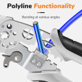 New Multifunctional Wire Crimper Pliers Cable Cutter Adjustable Automatic Electrical Wire Stripper Stripping Terminal Hand Tool. 