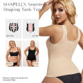 1/2 PCS Shapewear Tummy Control Tank Top Compression Tanks for Women Square Neck Seam-free Body Shaper Camisole Cami Tops. 