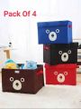 pack of 4 Cute Panda Toy Box. 