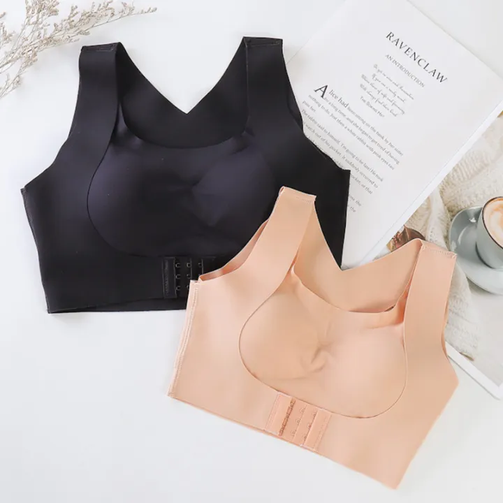 Women%20Sports%20Bras%20For%20Women%20Push%20Up%20Bra%20Posture%20Corrector%20Bralette%20Front%20Closure%20Female%20Underwear%20Cross%20Back%20Tops%20Top%20Women%20Bra%20-%20Image%204