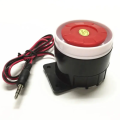 DC 12V Wired Mini Horn Siren Home Security Sound Alarm System 105dB Anti-theft Alarm Horn Wired Durable Alarm For Home Security. 