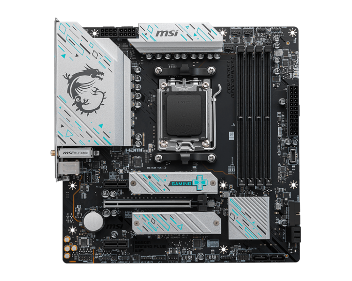 MSI%20B650M%20GAMING%20PLUS%20WIFI%20AMD%20B650%20Supports%20DDR5%207200+MHz%20(OC)%20192GB%20AMD%20Ryzen%20%E2%84%A2%207000%208000%20Series%20Motherboard%20Socket%20AM5%20-%20Image%202