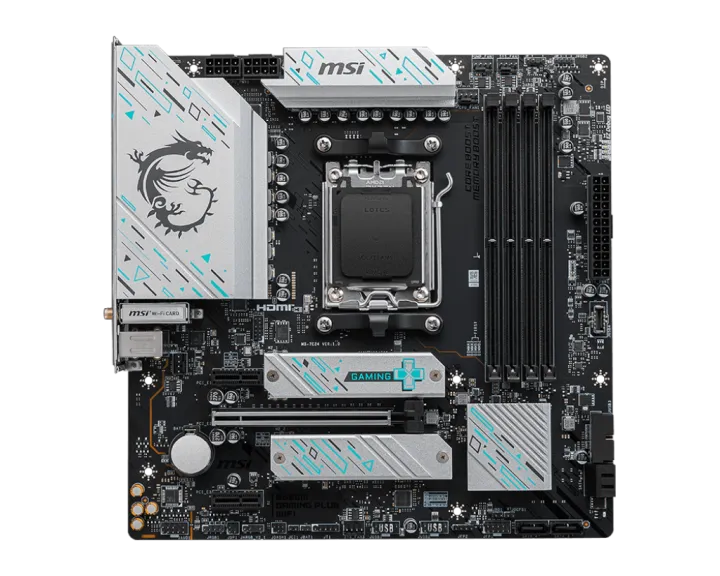 MSI%20B650M%20GAMING%20PLUS%20WIFI%20AMD%20B650%20Supports%20DDR5%207200+MHz%20(OC)%20192GB%20AMD%20Ryzen%20%E2%84%A2%207000%208000%20Series%20Motherboard%20Socket%20AM5%20-%20Image%202