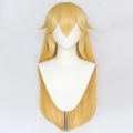 WHIMSICAL W Synthetic Hair 30 Inch Long Blonde Straight Princess Peach Cosplay Wig for Women Halloween Party Wigs. 
