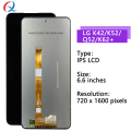 For LG K52 LCD For LG K42 K52 K62+ Q52 Display Digitizer Assembly For LG K52 Screen Touch Replacement. 