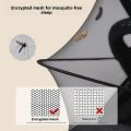 Baby Stroller Mosquito Net Cart Insect Netting Stroller Cover Newbron Baby Outdoor Kids Ventilate Mesh Cart Stroller Accessories.