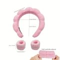 3PCS/SET Ladies Floral Headband Moisture-Proof Wristband SPA Face Wash Makeup Use Travel Holiday Ladies .