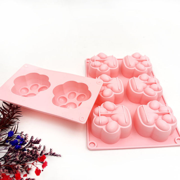 Multicavity%20Cat%20Paw%20Silicone%20Candle%20Mold%20bear's-paw%20Animal%20Scented%20Soap%20Mould%20DIY%20Resin%20Plaster%20Making%20Tools%20Desk%20Decor%20Gifts%20-%20Image%202