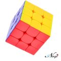 D-FantiX QiYi Warrior W Speed Cube 3x3 Stickerless Magic Cube Puzzles. 
