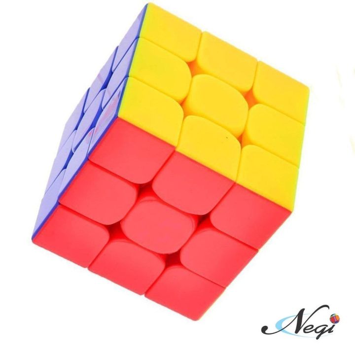 D-FantiX%20QiYi%20Warrior%20W%20Speed%20Cube%203x3%20Stickerless%20Magic%20Cube%20Puzzles%20-%20Image%202