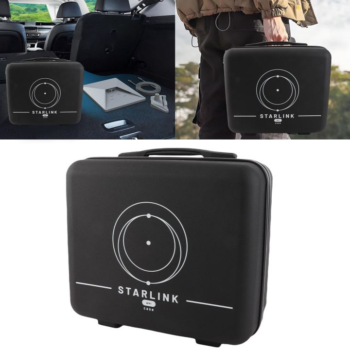 Hard Protective Carrying Case for Starlink Mini Kit Waterproof Luggage Storage Bag Protection Bag Anti-scratch Travel Case