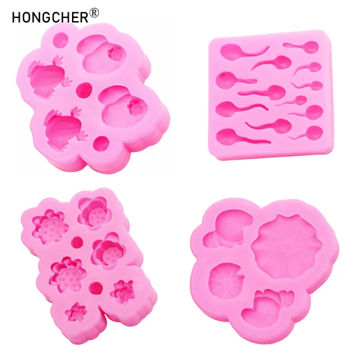 Lotus%20Flower%20Frog%20Tadpole%20Lotus%20Flower%20DIY%20Resin%20Jewelry%20Accessories%20Silicone%20Mold%20Handmade%20Chocolate%20Flip%20Cake%20Baking%20Molds%20-%20Image%205