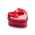 Metal Heart Shaped Empty Gift Box HEART SHAPE METAL GIFT BOX WITH TEDDY & RED ROSE FLOWERS box /BEAUTIFUL VALENTINE GIFT FOR BOYFRIEND, GIRLFRIEND, WIFE, LOVE COUPLE VALENTINE DAY, ANNIVERSARY, BIRTHDAY GIFT SET LOVE  This trinket Metal box can be given o. 