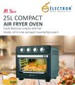 Electron Air Fryer Multipurpose 3 In 1 Air fryer Oven And Dehydrator 25 Litres. 
