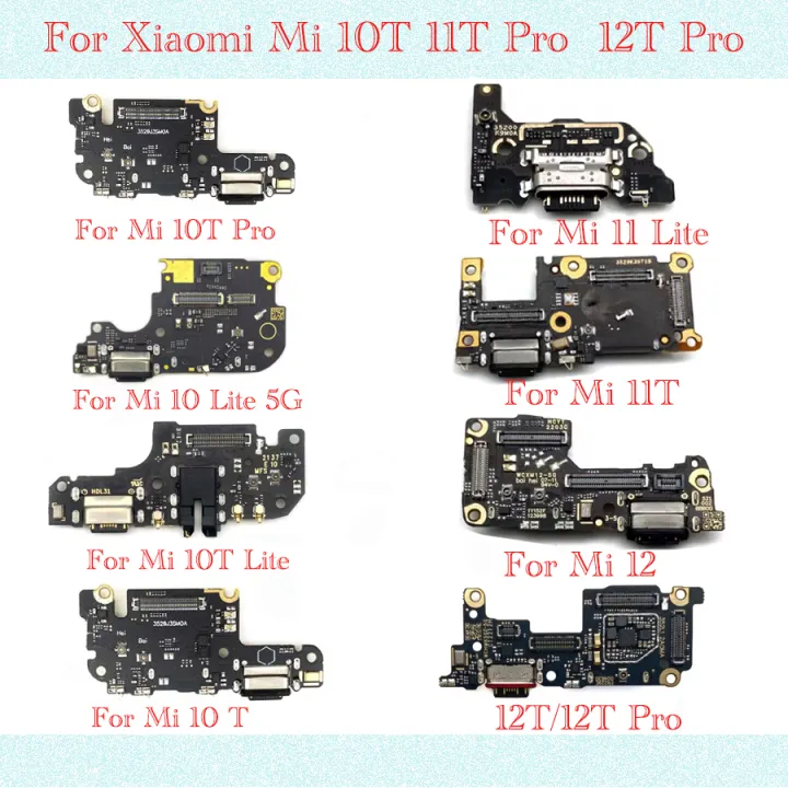 Dock Connector USB Charger Charging Port Flex Cable Board For Xiaomi Mi 10T 10 11T Pro Mi10T 12T Pro Mi 11 Quick Charger