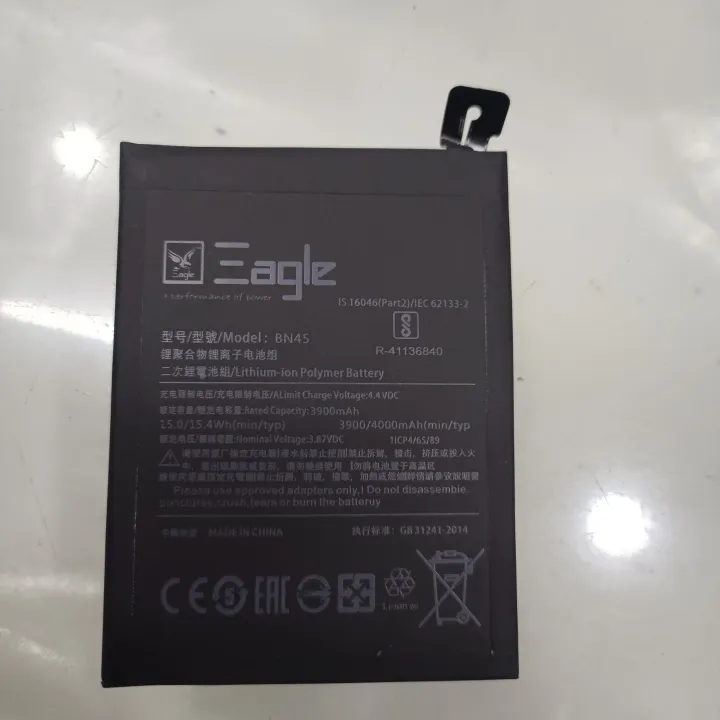 Eagle%20Battery%20BN45/BN48%20for%20Xiaomi%20note%202/Redmi%20note%205/%20Redmi%20note%205%20pro/%20note%206%20pro%204000mAh%20-%20Image%204